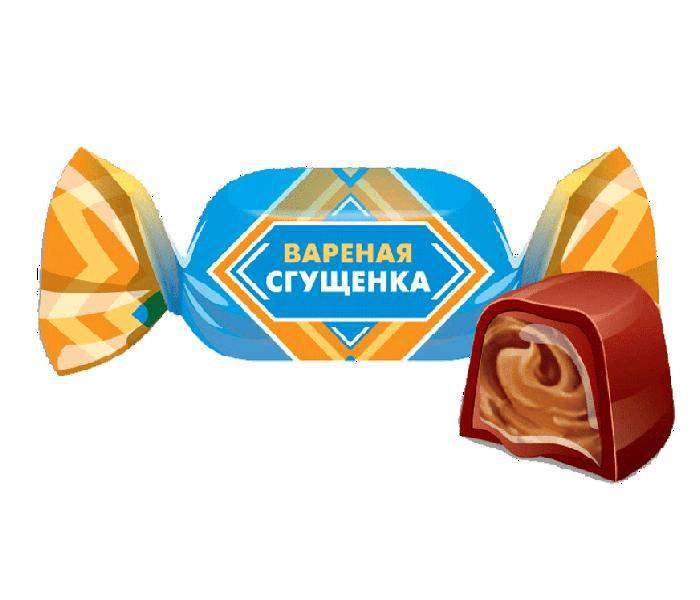 конфеты вареная сгущенка