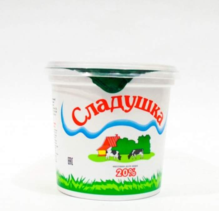 сметана Сладушка 200 гр