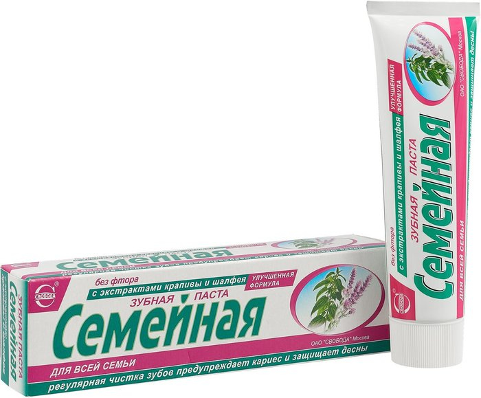 зуб. паста Семейная 100 гр