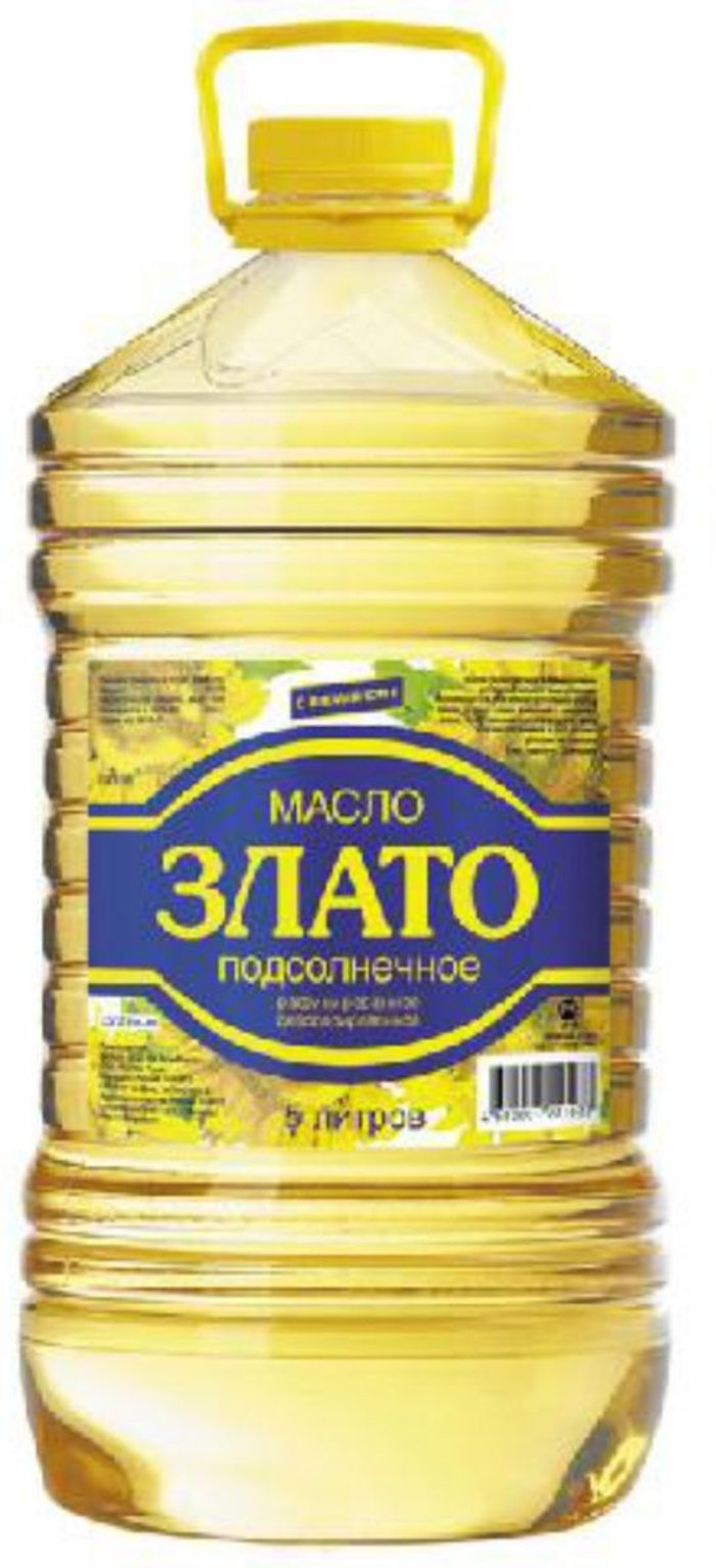 НЕТ НА СКЛАДЕ!Растит масло Золотое Кубанское масло 5 л