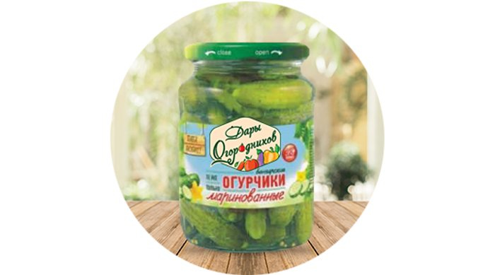 Огурцы "Дары Огородников" 950 мл