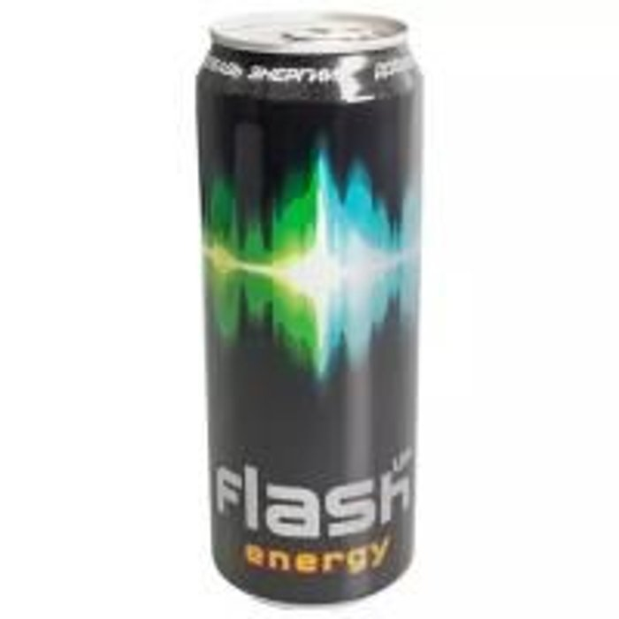 Энергетический напиток FLASH 0.5 л. ж/б