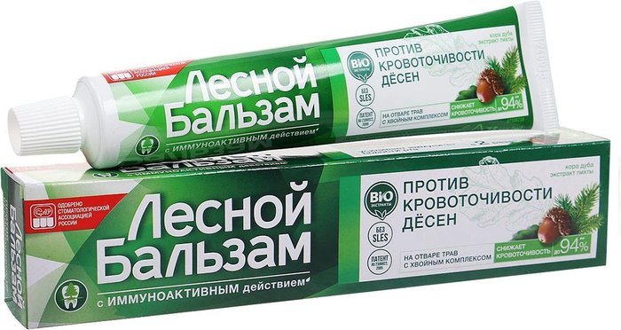 зубная паста Лесной бальзам 75 г.