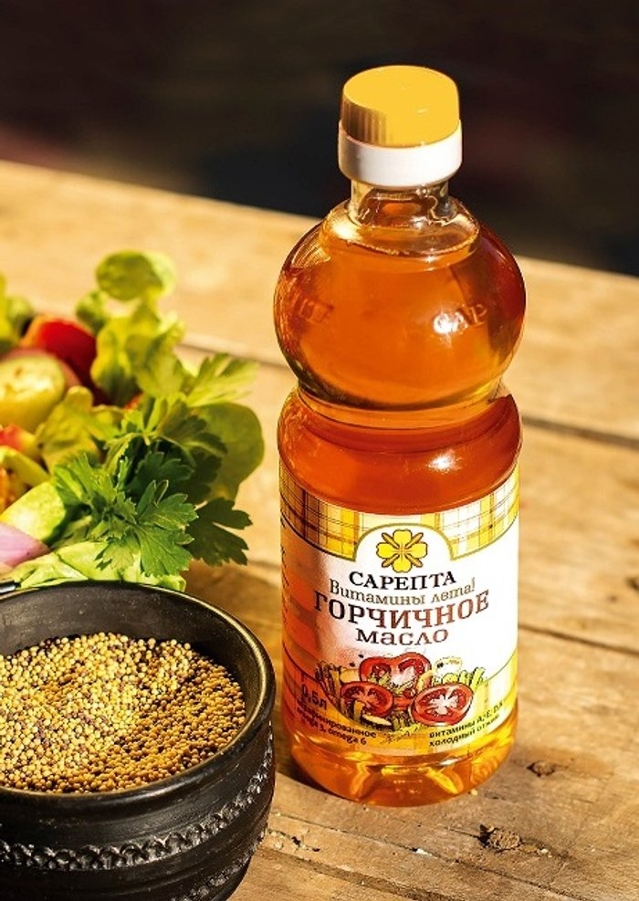 Горчичное масло Сарепта 0,5л.