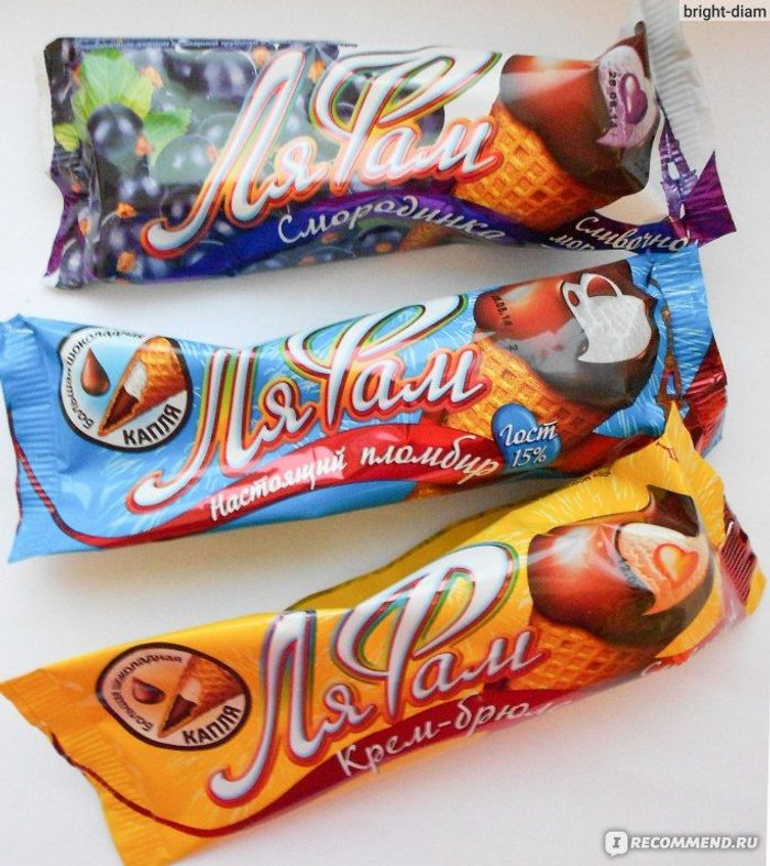 Ля-Фам рожок 70 гр Варенька