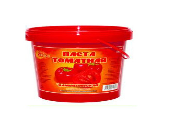 Паста томатная "Камышинская" ведерко 1000 гр