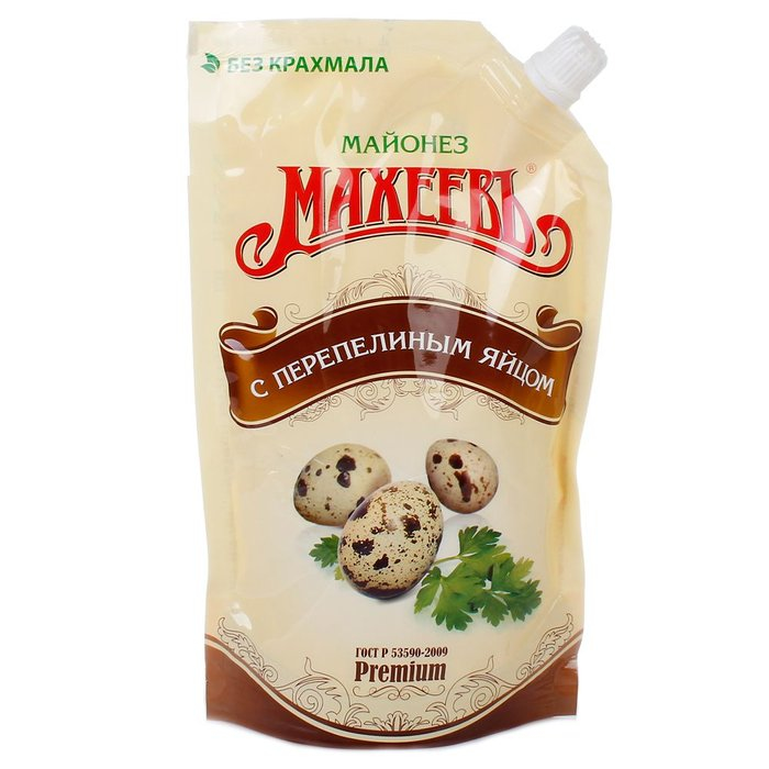 майонез Махеев с переп. яйцом 400 гр