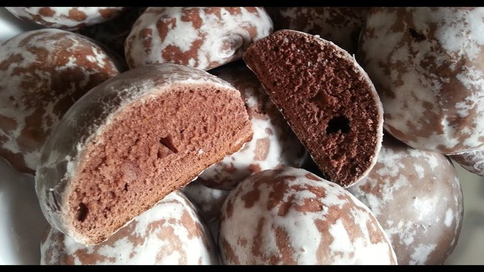 Пряники шоколадные 0,5кг.