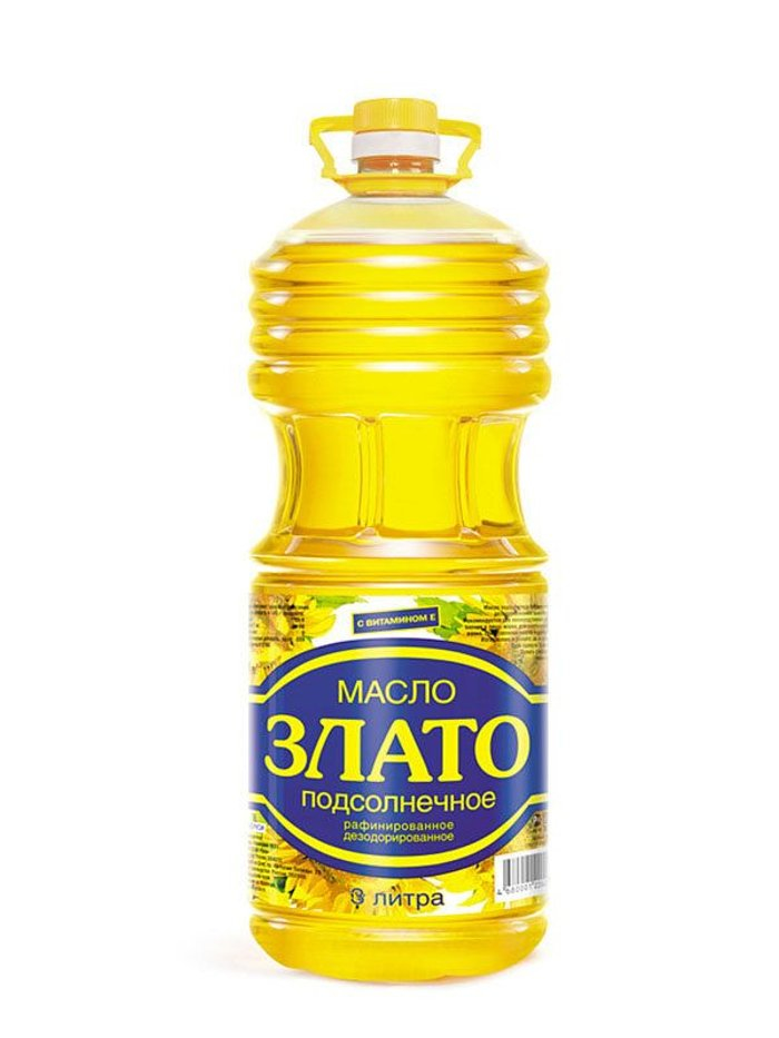 НЕТ НА СКЛАДЕ!Растительное масло Злато 3 л