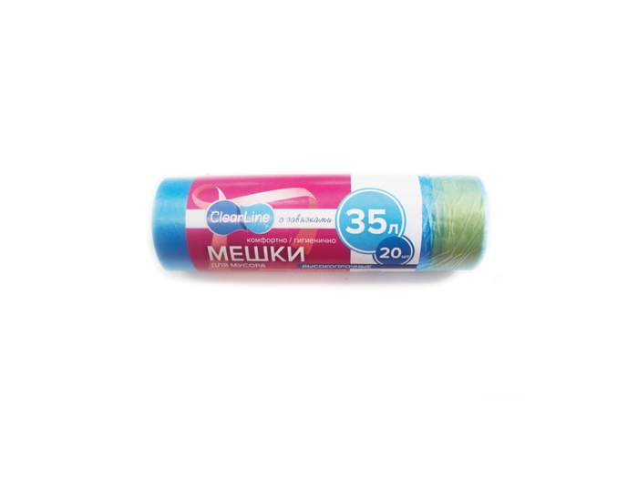 пакеты для мус. Clear Line 35 л/20 шт