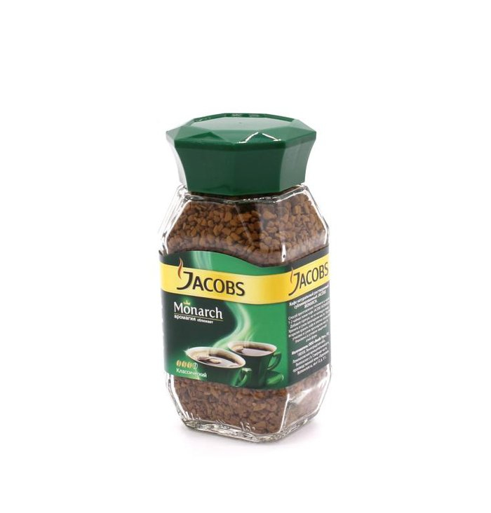 Кофе растворимый "Якобс Монарх" стекло 47,5 гр.