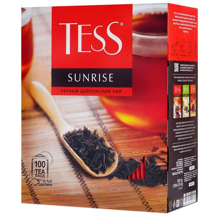 чай Тесс 100 пакетиков
