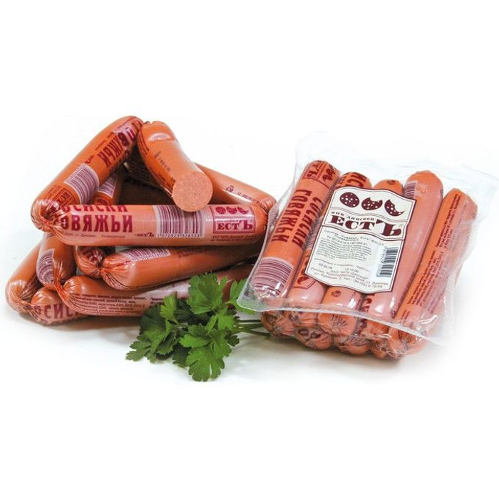сосиски говяжьи Есть мс Провизия 1,5 кг