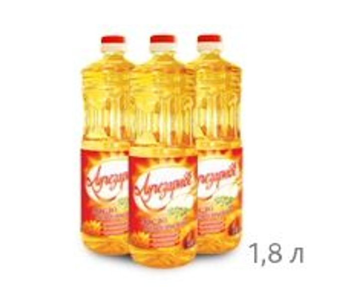 НЕТ НА СКЛАДЕ!Масло растительное Лучезарное Кристалино 1,8л