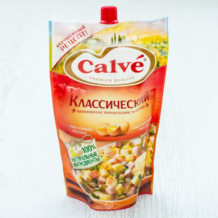 майонез "Кальве" классич. 400 гр.