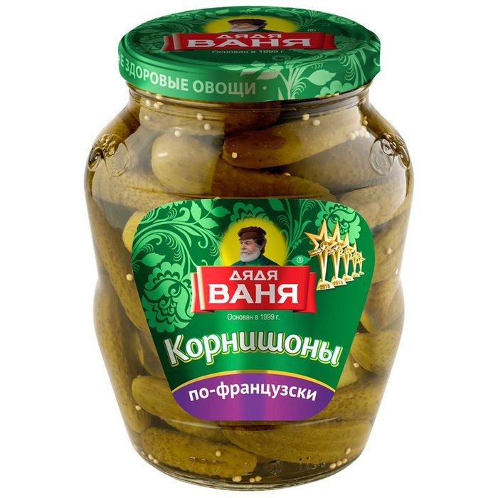 корнишоны по -фран. Дядя Ваня 460 мл.