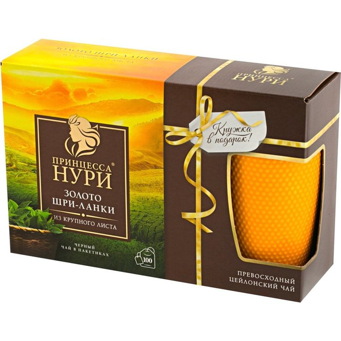 Подар. набор Нури 100 пак + кружка