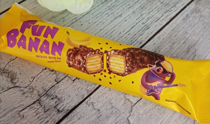 Вафли FunBanan 35г