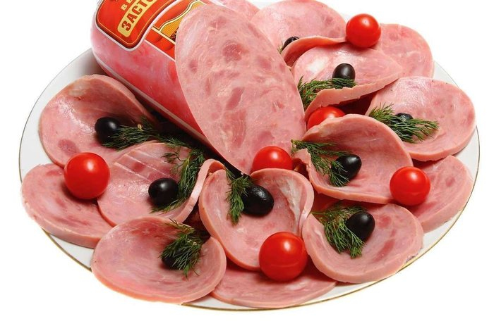 ветчина "Застольная" вар. в натур. 100 гр Орион