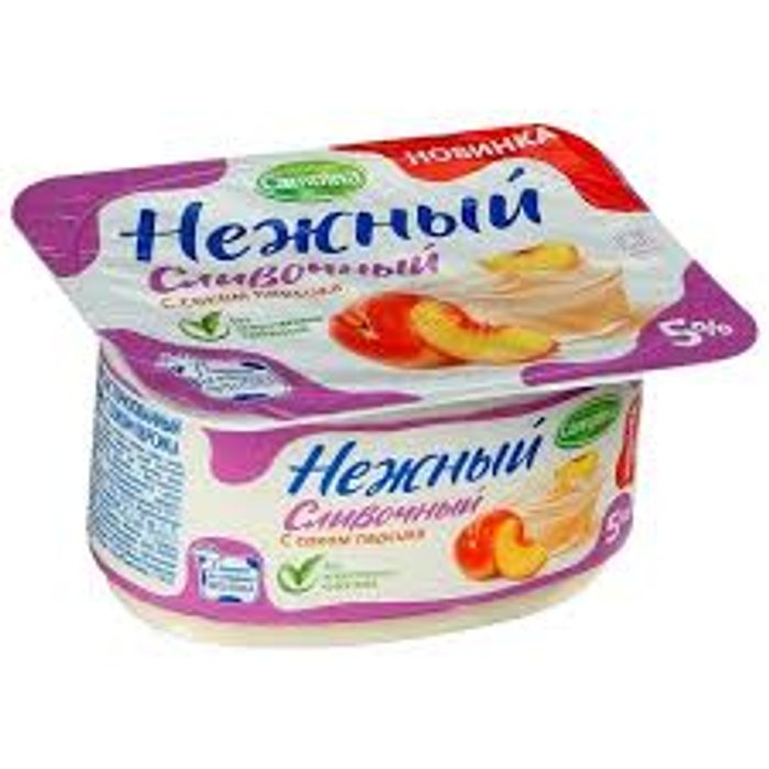 Йогуртный продукт Campina Нежный с соком в ассортименте 5 % 100 г