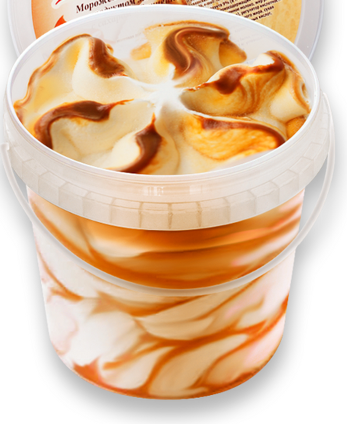 мор-е Энгельское ведро 450 гр вкус пломбир 12 %