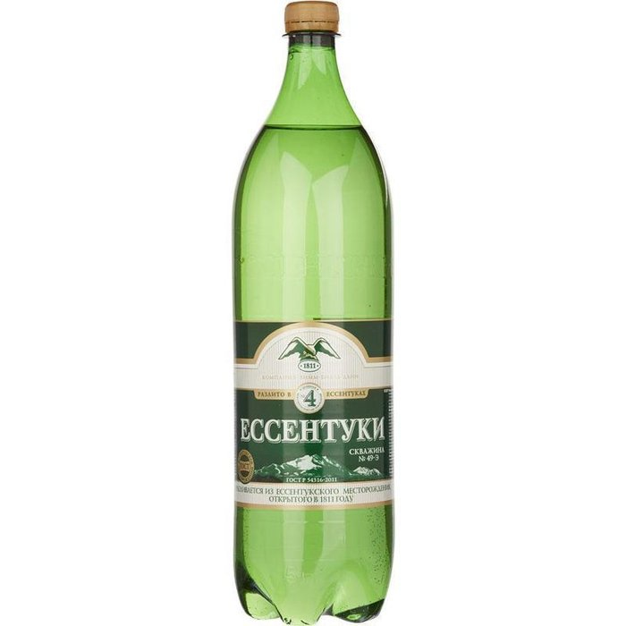 Минеральная вода Есентуки 1,5 Пэт