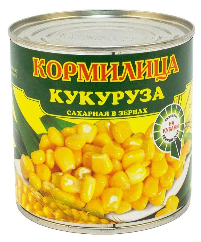Кукуруза "Кормилица" сладкая 425 гр.