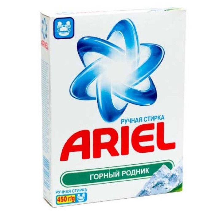 стиральный порошок ARIEL ручная стирка 450 гр