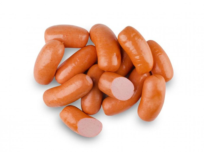 сардельки Нежные в нат оболочке 100 гр Провизия