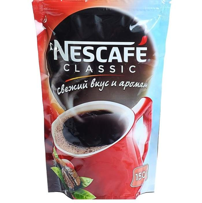 нескафе классик м/у 150 гр