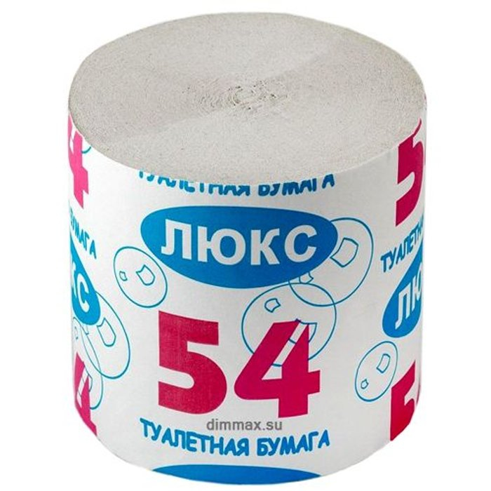 туалетная бумага Люкс большой